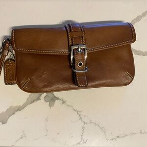 Vintage Coach leather Wristlet wristlet